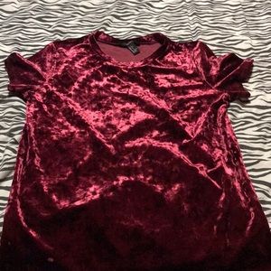 Velvet t-shirt